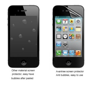 Top quality Ultra Clear Screen Guard Protector for Apple iphone 4, 4S